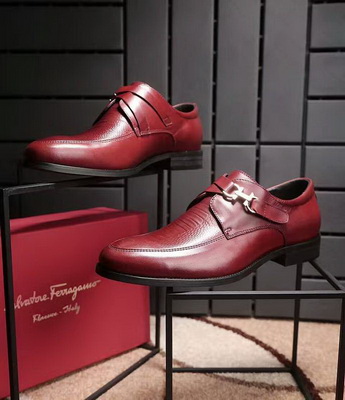 Salvatore Ferragamo Business Men Shoes--095